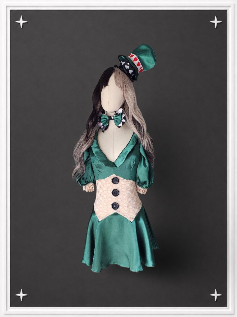 Vintage Y2K Mad Hatter Costume | Women's S/M